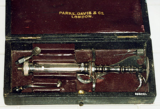 photo of Parke-Davis Cocaine Injection Kit